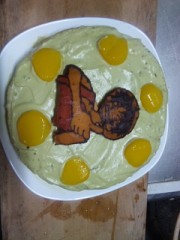 抹茶ルフィケーキ