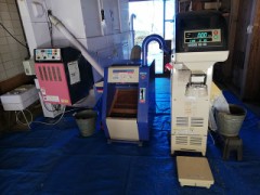 籾摺り作業の紹介です