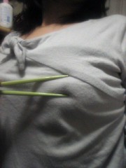 お豆が　うまく　つまめない…♪