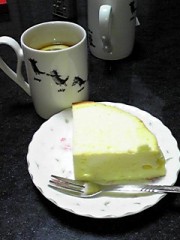 チーズスフレ。