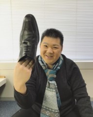 靴のサイズが３０cm