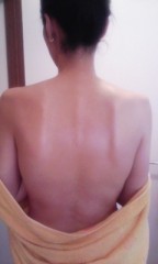 ayuの背中～(*^^*)