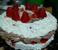 7号1500円ケーキ完成