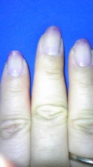 マニキュア　塗り直しぃ～♪