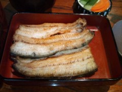 うなぎ食べました