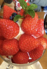 好きなスイーツはフルーツパフェ