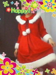 サンタのコスプレをしてみた★