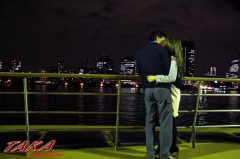 夜景・カップル・キス♪