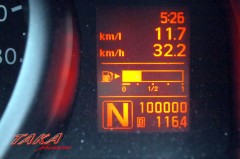 １０万ｋｍ達成