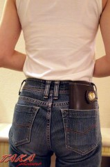 ブラウン、ロングウォレット