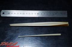 お箸と耳かきは完成しました。