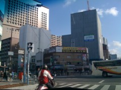 撮影の仕事の為大阪へ