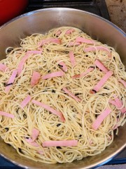 アレンジ　スパゲッティ♪