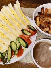 タマゴサンド＆揚げパン