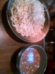 夏はサッパリ梅塩つけ麺