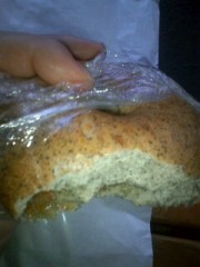 teconaのベーグルを久々に