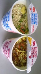 今日の昼飯、シーフードカレー。