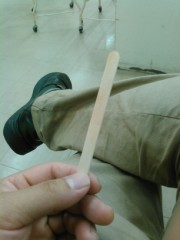 コインランドリー待ち。