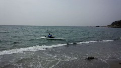 土曜日は三浦海岸でカヤック