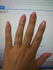 今日のマニキュア