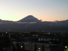 山梨にいっていました