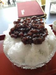 新宿にて、、、、カキ氷