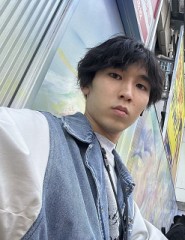 この前出かけた時の真顔w