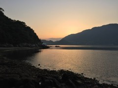 悲しい伝説の海です