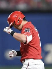 胴上げやったみたいですね