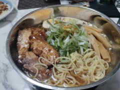 自家製ラーメンは