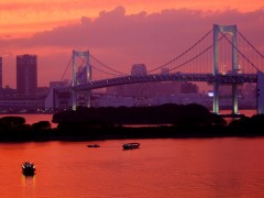 お台場～昼と夜の狭間に