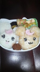 寝坊してマッハで作った弁当☆