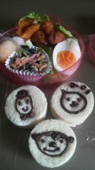 Qooとなかまたちサンドイッチ♪