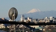 元旦朝の富士山