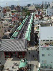 浅草　雷門-仲見世通り　（6月8）