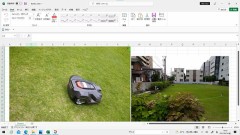 自動芝刈り機---ロボット芝刈機