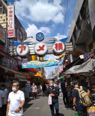 上野公園散歩中