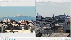 正月でなければ　富士山は見えないか　？