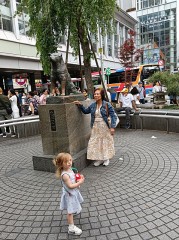 昨日の渋谷ハチ公