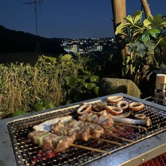 昨日はBBQした！