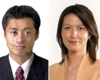 "民主党"細野議員と山本モナさんが熱烈不倫