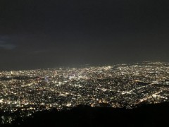 札幌　藻岩山からの夜景