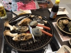 牡蠣焼き