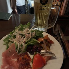 スペインバルにて