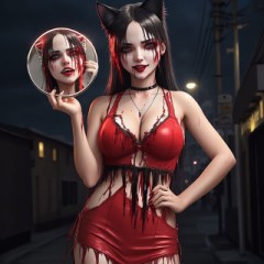 ややホラーっぽく　閲覧注意