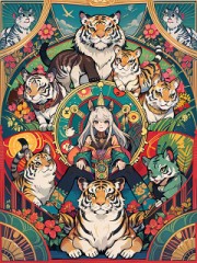 トラ曼荼羅