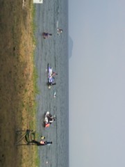 琵琶湖でウェイク