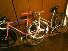 落札した自転車