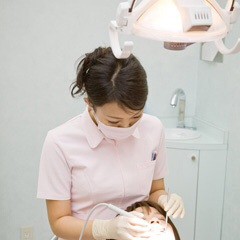 歯科医のお姉さん