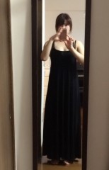 マキシワンピ全身